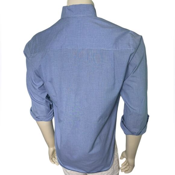 Giorgio Armani L/S  Men’s  Dress Shirt w/French Cuffs Like New Size 14.5/37 - Picture 5 of 8